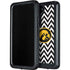 University of Iowa Hawkeyes Chevron Print Galaxy S24 Waterproof Case